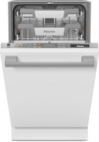 Miele G 5790 SCVi SL Vollintegrierter Geschirrspüler 45cm Edelstahl CleanSteel für optimale Trocknungsergebnisse dank AutoOpen-Trocknung.
